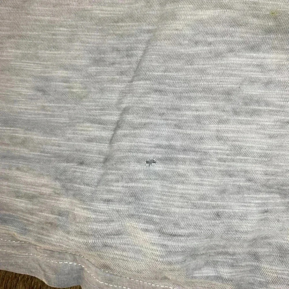 Mens Grey V-Neck Tee - 2XL - Picture 6 of 11